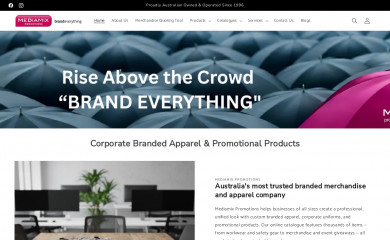 mediamixpromotions.com.au screenshot