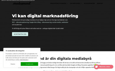 https://www.mediamind.se screenshot