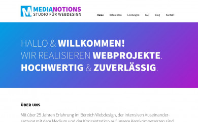 http://www.medianotions.de screenshot