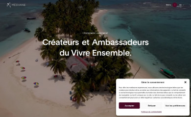 mediane-event.com screenshot