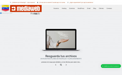 mediaweb.com.ve screenshot