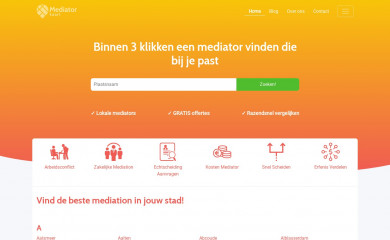 mediatorkaart.nl screenshot