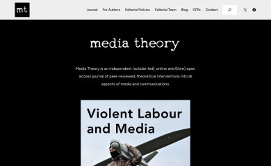 mediatheoryjournal.org screenshot
