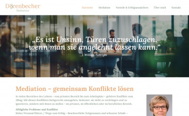 mediation-doerenbecher.de screenshot
