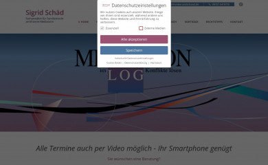 mediation-schweinfurt.de screenshot
