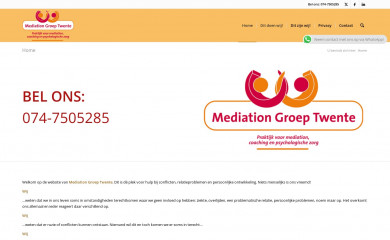 mediationgroeptwente.nl screenshot