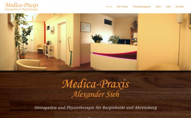 medica-praxis.de screenshot