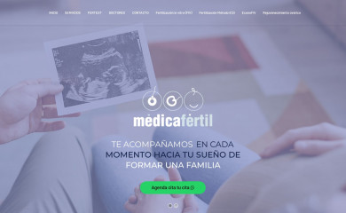 medicafertil.mx screenshot