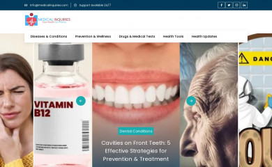 medicalinquiries.com screenshot