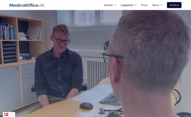 medicaloffice.dk screenshot