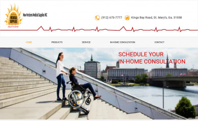 medicalsupplystmarys.com screenshot