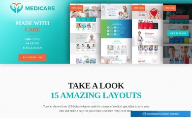https://medicare.bold-themes.com screenshot