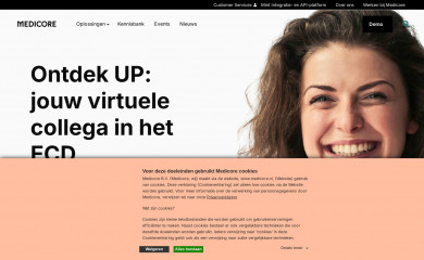 medicore.nl screenshot