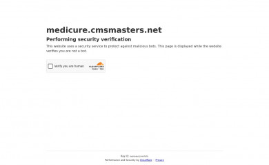 http://medicure.cmsmasters.net/ screenshot