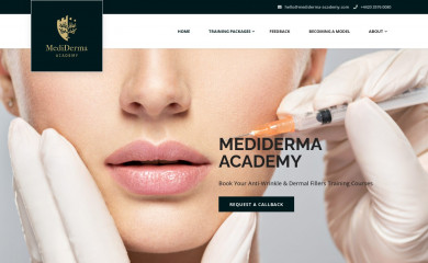 mediderma-academy.com screenshot