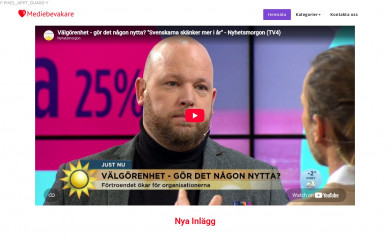 mediebevakare.se screenshot