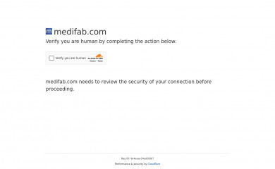 medifab.com screenshot