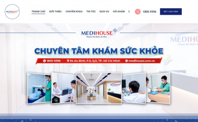 medihouse.com.vn screenshot