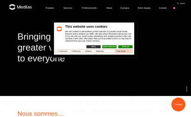 medilas.ch screenshot