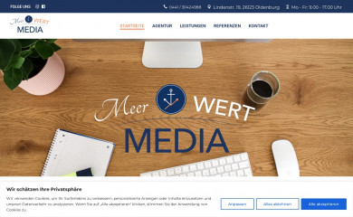 meer-wert-media.de screenshot
