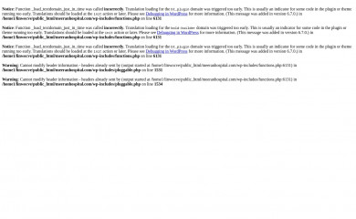 meeranhospital.com screenshot