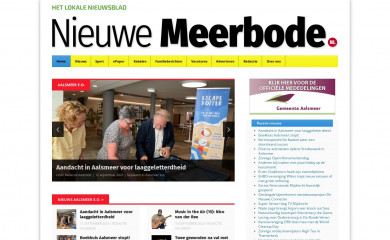 meerbode.nl screenshot