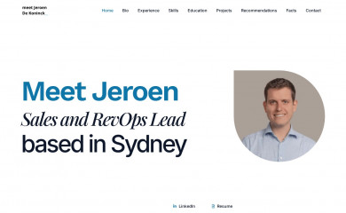 meetjeroen.com screenshot