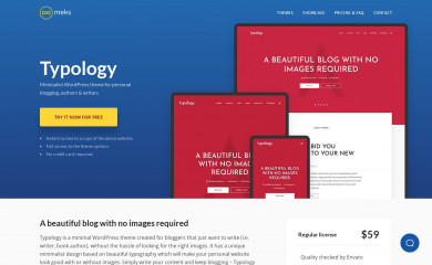 https://mekshq.com/theme/typology/ screenshot