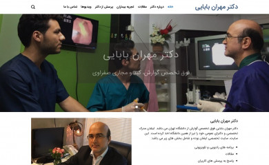 mehranbabaei.com screenshot