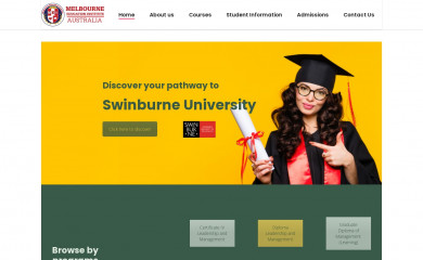 mei.edu.au screenshot