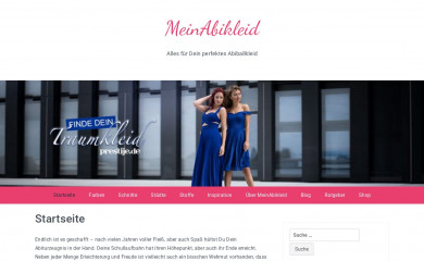 meinabikleid.de screenshot