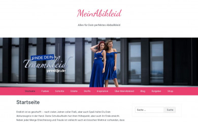 meinabikleid.de screenshot