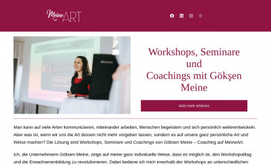 meineart.training screenshot