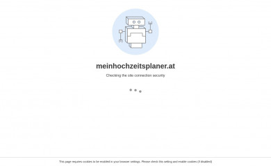 meinhochzeitsplaner.at screenshot