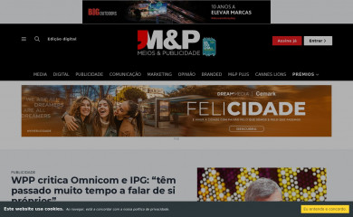 meiosepublicidade.pt screenshot