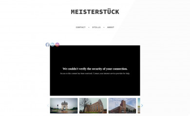 meisterstuck.dk screenshot