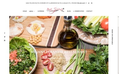 mejanarestaurant.com screenshot