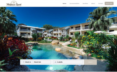 melaleucaresort.com.au screenshot