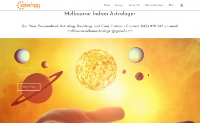 melbourneindianastrologer.com screenshot