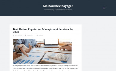 melbournevinayagar.org.au screenshot