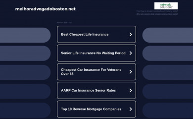 melhoradvogadoboston.net screenshot