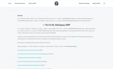 melissadecapua.com screenshot