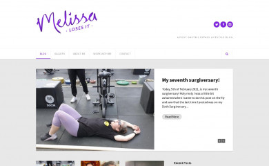 melissalosesit.co.nz screenshot