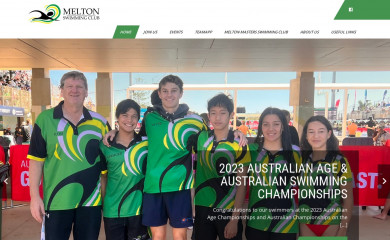 meltonswimmingclub.com.au screenshot