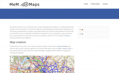 memomaps.de screenshot