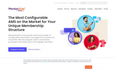 membersuite.com screenshot