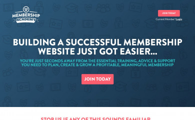 https://www.membershipacademy.com screenshot