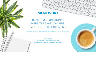 memeworx.co.za screenshot