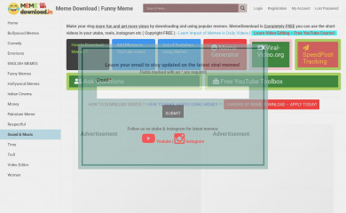 memedownload.in screenshot