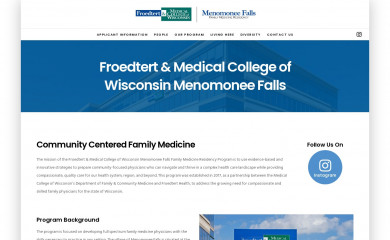 menofallsfmr.org screenshot
